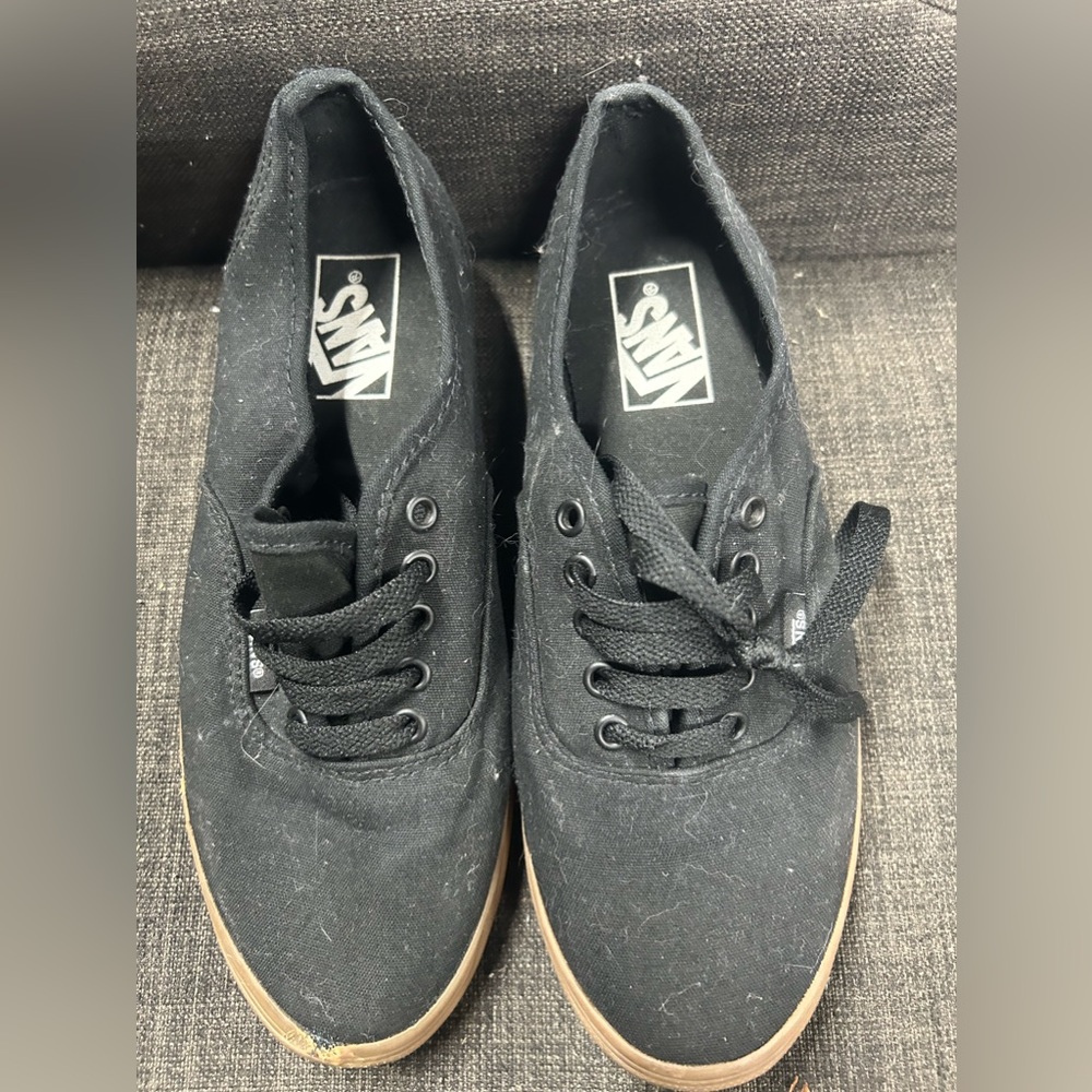 Brand new black vans!